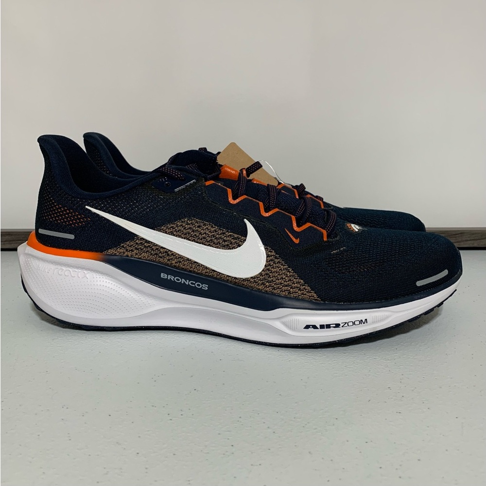 Nike Air Zoom Pegasus 41 NFL Denver Broncos Running Shoes-Size 12 Men’s New